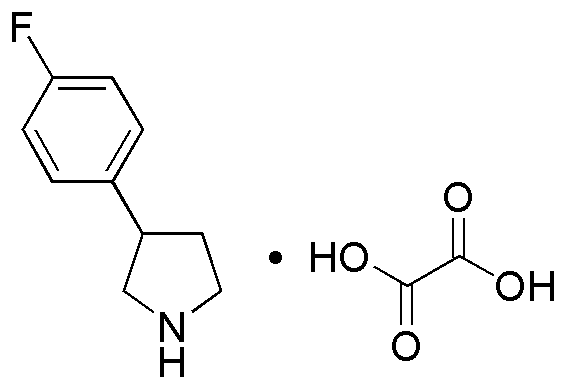 Oxalate de 3-(4-fluorophényl)pyrrolidine