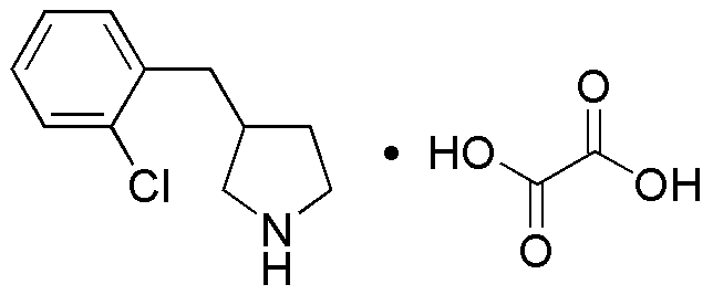 Oxalate de 3-(2-chlorobenzyl)pyrrolidine