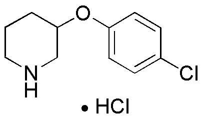 Clorhidrato de 3-(4-clorofenoxi)piperidina