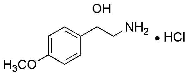 Clorhidrato de 2-hidroxi-2-(4-metoxifenil)etilamina