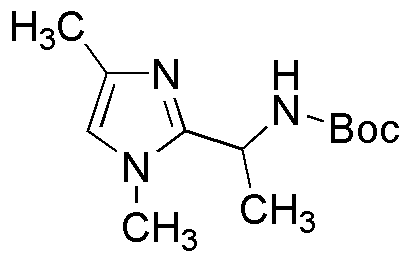 [1-(1,4-Dimethyl-1H-imidazol-2-yl)-ethyl]carbamic acid tert-butyl ester