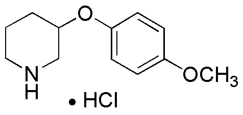 Clorhidrato de 3-(4-metoxifenoxi)piperidina