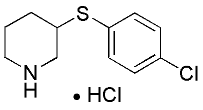 Clorhidrato de 3-(4-clorofenilsulfanil)piperidina