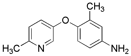 3-Metil-4-(6-metil-piridin-3-iloxi)fenilamina