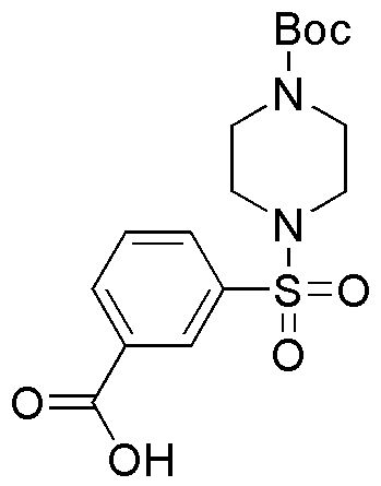 3-(4-(Tert-Butoxycarbonyl)Piperazin-1-Ylsulfonyl)Benzoic Acid