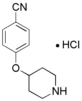 4-(Piperidin-4-yloxy)-benzonitrile hydrochloride salt