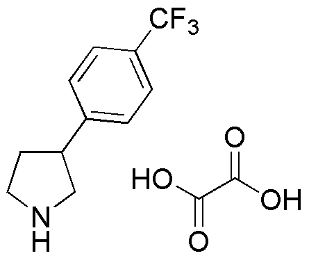 3-[4-(Trifluoromethyl)Phenyl]Pyrrolidine Oxalate