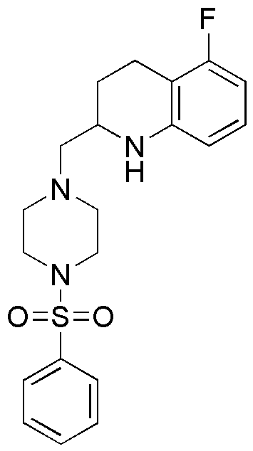 5-Fluoro-1-((4-(Fenilsulfonil)Piperazin-1-Il)Metil)-1,2,3,4-Tetrahidroisoquinolina