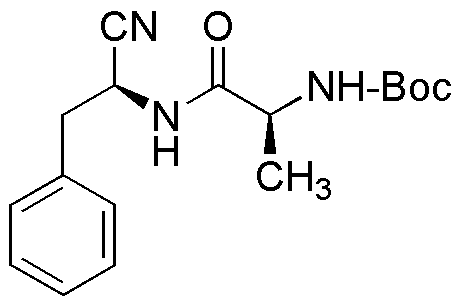 (S)-1-((S)-1-cyano-2-phényléthylamino)-1-oxopropan-2-ylcarbamate de tert-butyle