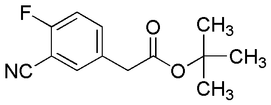 Tert-Butyl 2-(3-Cyano-4-Fluorophenyl)Acetate