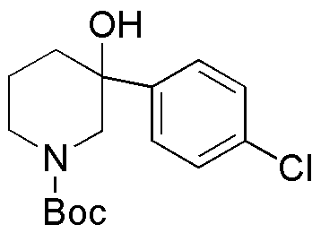 3-(4-clorofenil)-3-hidroxipiperidina-1-carboxilato de terc-butilo