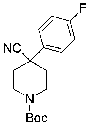 Tert-Butyl 4-Cyano-4-(4-Fluorophenyl)Piperidine-1-Carboxylate