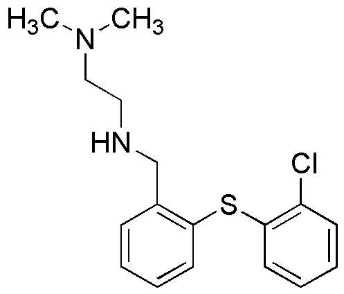 N1-(2-(2-Chlorophenylthio)Benzyl)-N2,N2-Dimethylethane-1,2-Diamine