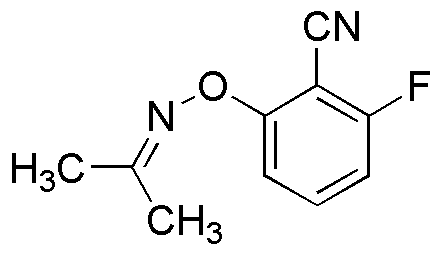 2-Fluoro-6-(Propan-2-ilidenaminooxi)benzonitrilo