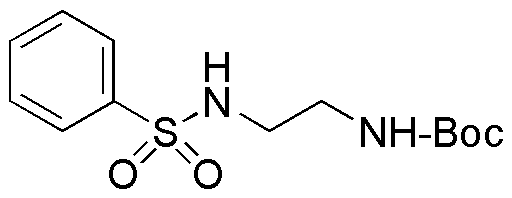 2-(Fenilsulfonamido)etilcarbamato de terc-butilo