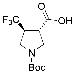 Trans (+/-) [4-(Trifluoromethyl)Pyrrolidine]-1,3-Dicarboxylic Acid 1-Tert-Butyl Ester