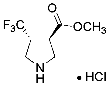 Clorhidrato de éster metílico del ácido trans (+/-) 4-(trifluorometil)pirrolidina-3-carboxílico