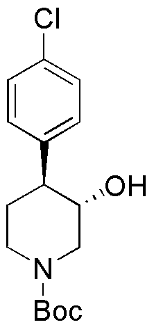 trans (+/-) tert-butyle 4-(4-chlorophényl)-3-hydroxypipéridine-1-carboxylate