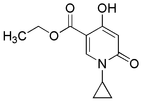 1-Ciclopropil-4-Hidroxi-6-Oxo-1,6-Dihidropiridina-3-Carboxilato de Etilo