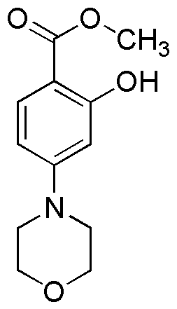 2-hydroxy-4-morpholinobenzoate de méthyle