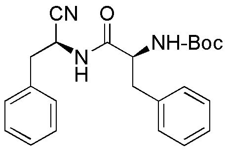 Tert-Butyl (S)-1-((S)-1-Cyano-2-Phenylethylamino)-1-Oxo-3-Phenylpropan-2-Ylcarbamate