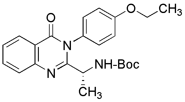 (R)-1-(3-(4-Etoxifenil)-4-Oxo-3,4-Dihidroquinazolin-2-Il)Etilcarbamato de terc-butilo