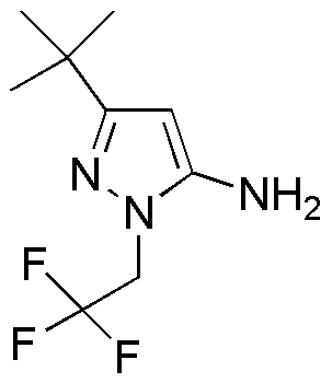 3-Tert-Butyl-1-(2,2,2-Trifluoroethyl)-1H-Pyrazol-5-Amine