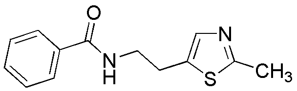 N-(2-(2-méthylthiazol-5-yl)éthyl)benzamide