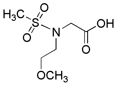 2-(N-(2-Methoxyethyl)methylsulfonamido)acetic acid