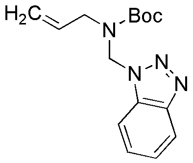 Carbamate de tert-butyle (1H-benzo[D][1,2,3]triazol-1-yl)méthyl(allyle)