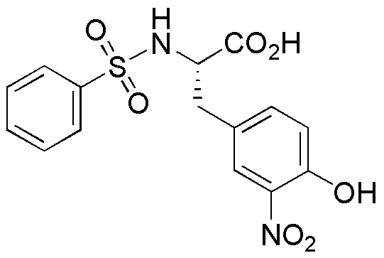 (S)-3-(4-Hydroxy-3-Nitrophenyl)-2-(Phenylsulfonamido)Propanoic Acid