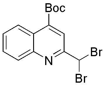 Tert-Butyl 2-(Dibromomethyl)Quinoline-4-Carboxylate