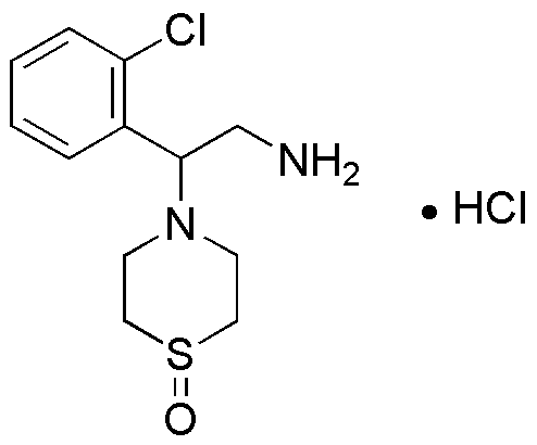 2-(2-Chlorophenyl)-2-Thiomorpholino-Oxide Ethanamine Hydrochloride