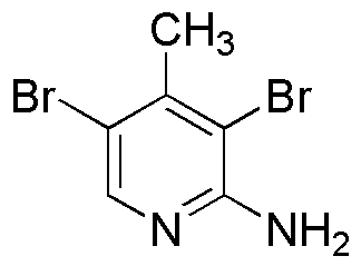 2-Amino-3,5-dibromo-4-metilpiridina