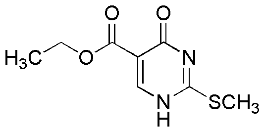 Éthyl-2-(méthylthio)-4-oxo-1,4-dihydropyrimidine-5-carboxylate