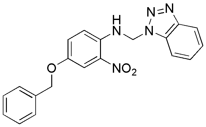 N-((1H-Benzo[D][1,2,3]Triazol-1-Yl)Methyl)-4-(Benzyloxy)-2-Nitroaniline