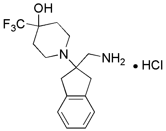 1-(2-(Aminomethyl)-2,3-Dihydro-1H-Inden-2-Yl)-4-(Trifluoromethyl)Piperidin-4-Ol Hydrochloride