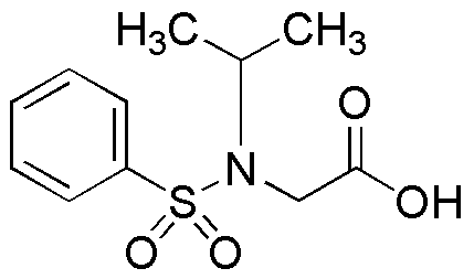 Ácido 2-(N-isopropilfenilsulfonamido)acético