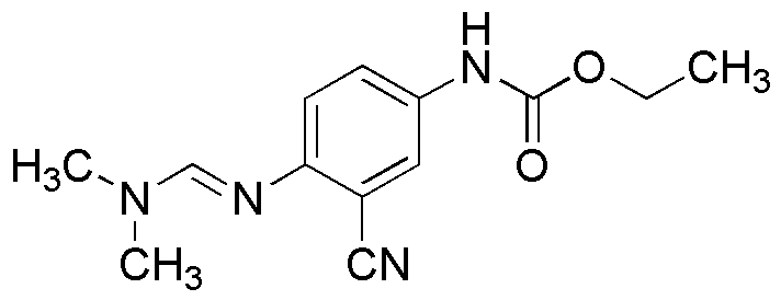 (E)-Éthyl 3-Cyano-4-((Diméthylamino) Méthylèneamino)Phénylcarbamate