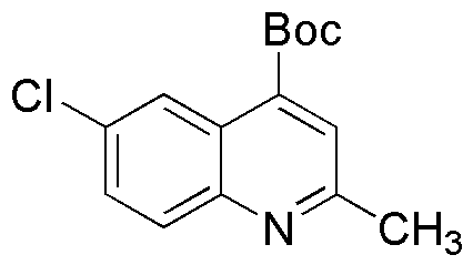 6-chloro-2-méthylquinoléine-4-carboxylate de tert-butyle