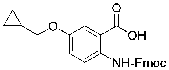 Acide 2-(Fmoc-Amino)-5-(Cyclopropylméthoxy)benzoïque