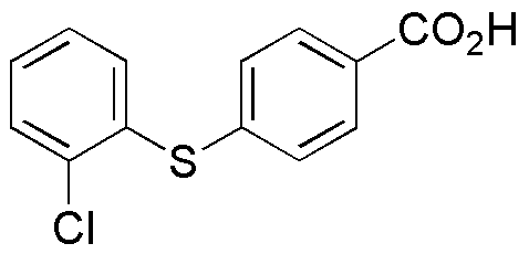 Ácido 4-(2-clorofeniltio)benzoico