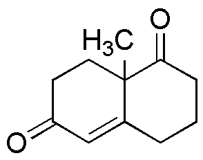 (+/-)-8a-Metil-3,4,8,8a-tetrahidro-1,6(2H,7H)-naftalenodiona