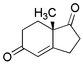 (S-(+)-2,3,7,7a-Tetrahidro-7a-metil-1H-indeno-1,5(6H-diona