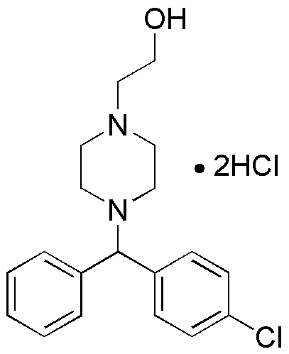 Dihidrocloruro de 4-[(4-clorofenil)fenilmetil]-1-piperazinaetanol