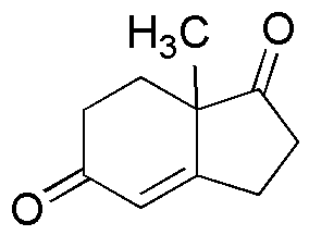 7?-Methyl-2,3,7,7a-tetrahydro-1H-indene-1,5(6H-dione