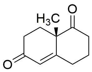 (S)-(+)-3,4,8,8a-Tetrahydro-8a-methyl-1,6(2H,7H)-naphthalenedione