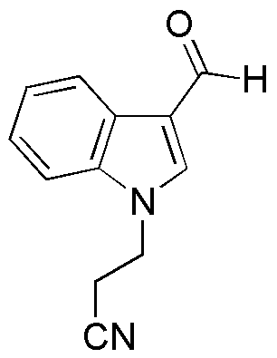 3-(3-formil-1H-indol-1-il)propanonitrilo