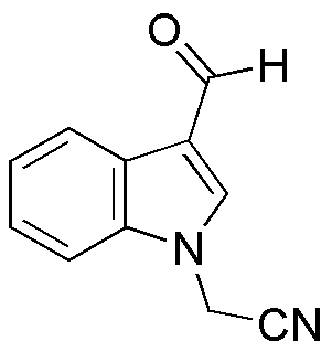 (3-Formyl-1H-indol-1-yl)acetonitrile