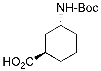 ácido trans-3-(terc-butoxicarbonilamino)ciclohexanocarboxílico